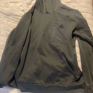Men’s adidas hoodie grey never worn